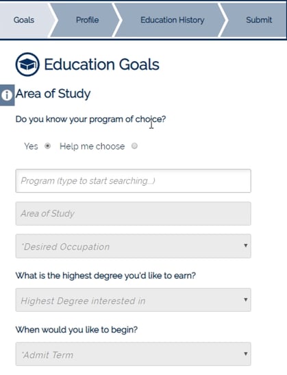 Guided Admissions - Smartphone